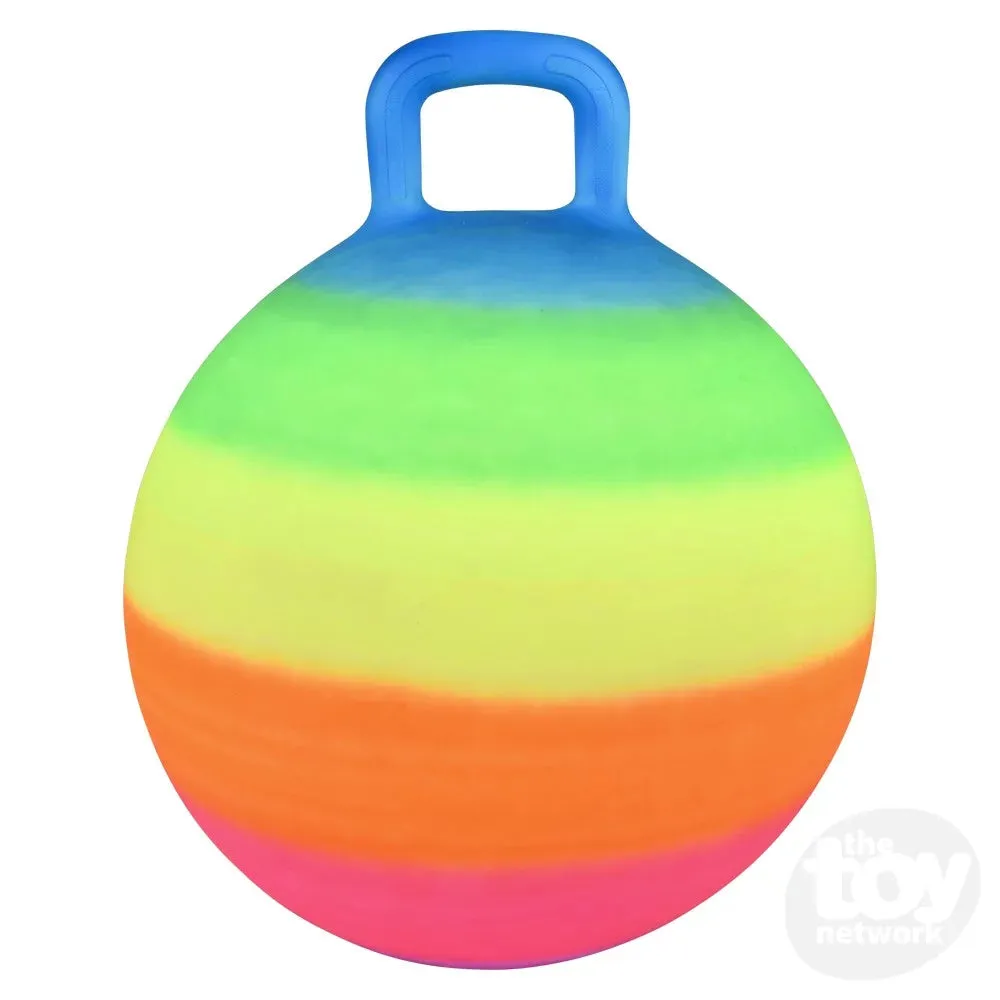 18" Rainbow Hopper Ball