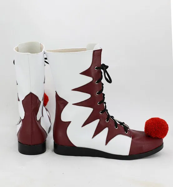 2017 IT Pennywise The Clown Boots Cosplay Shoes