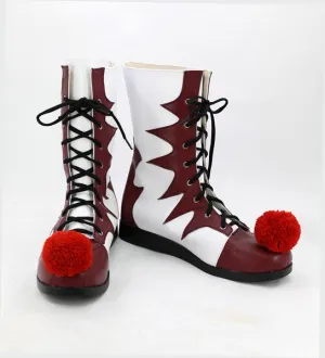 2017 IT Pennywise The Clown Boots Cosplay Shoes