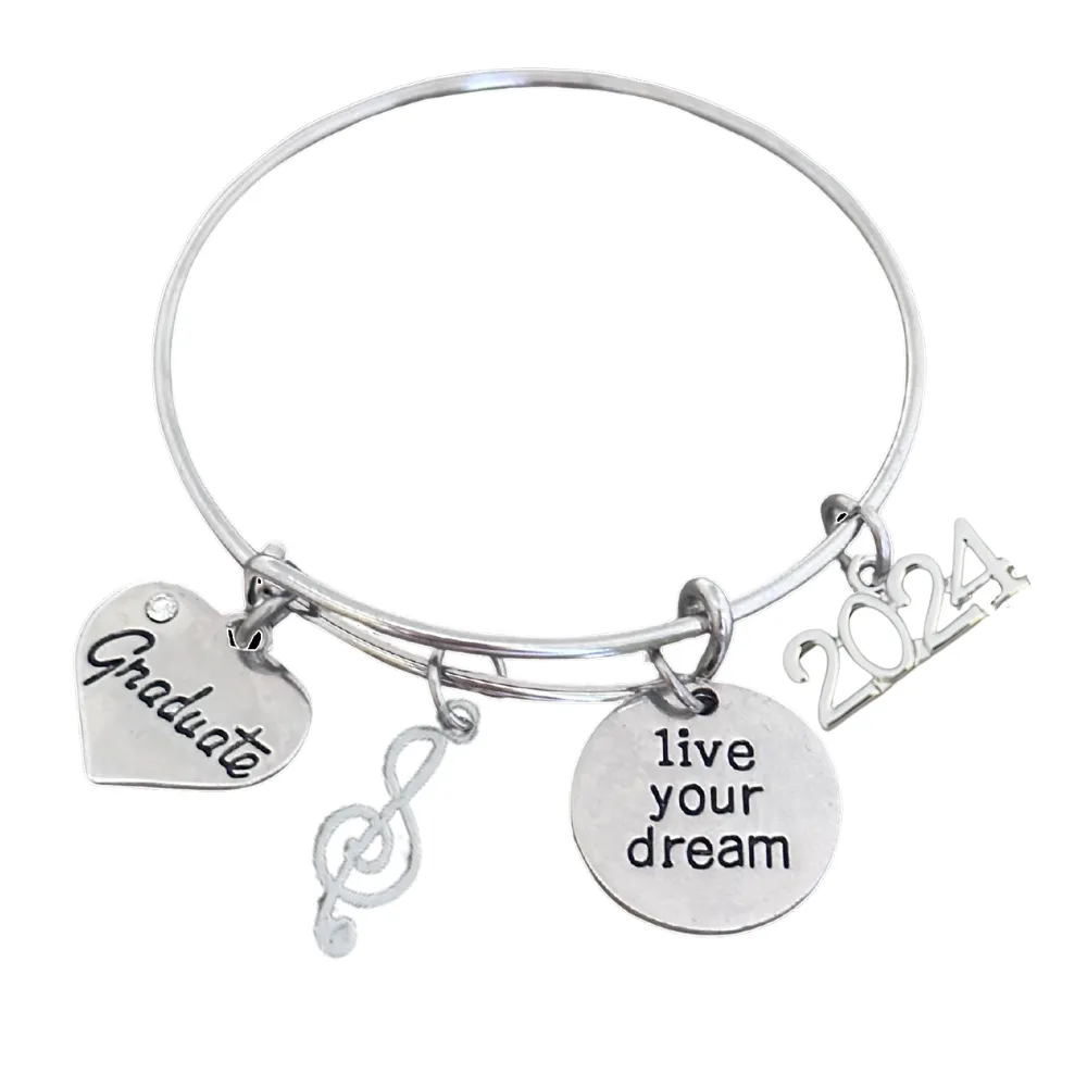 2024 Sports Graduation Bracelet - Live Your Dream- Pick Activity