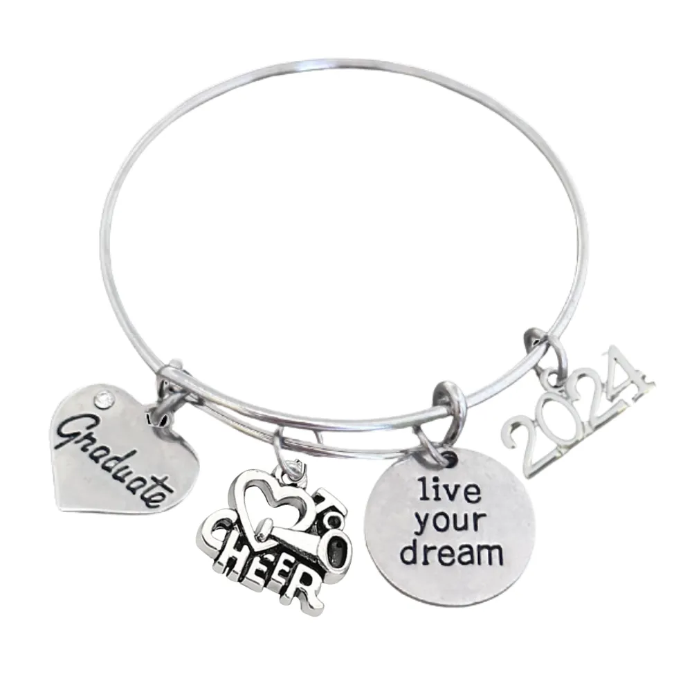 2024 Sports Graduation Bracelet - Live Your Dream- Pick Activity