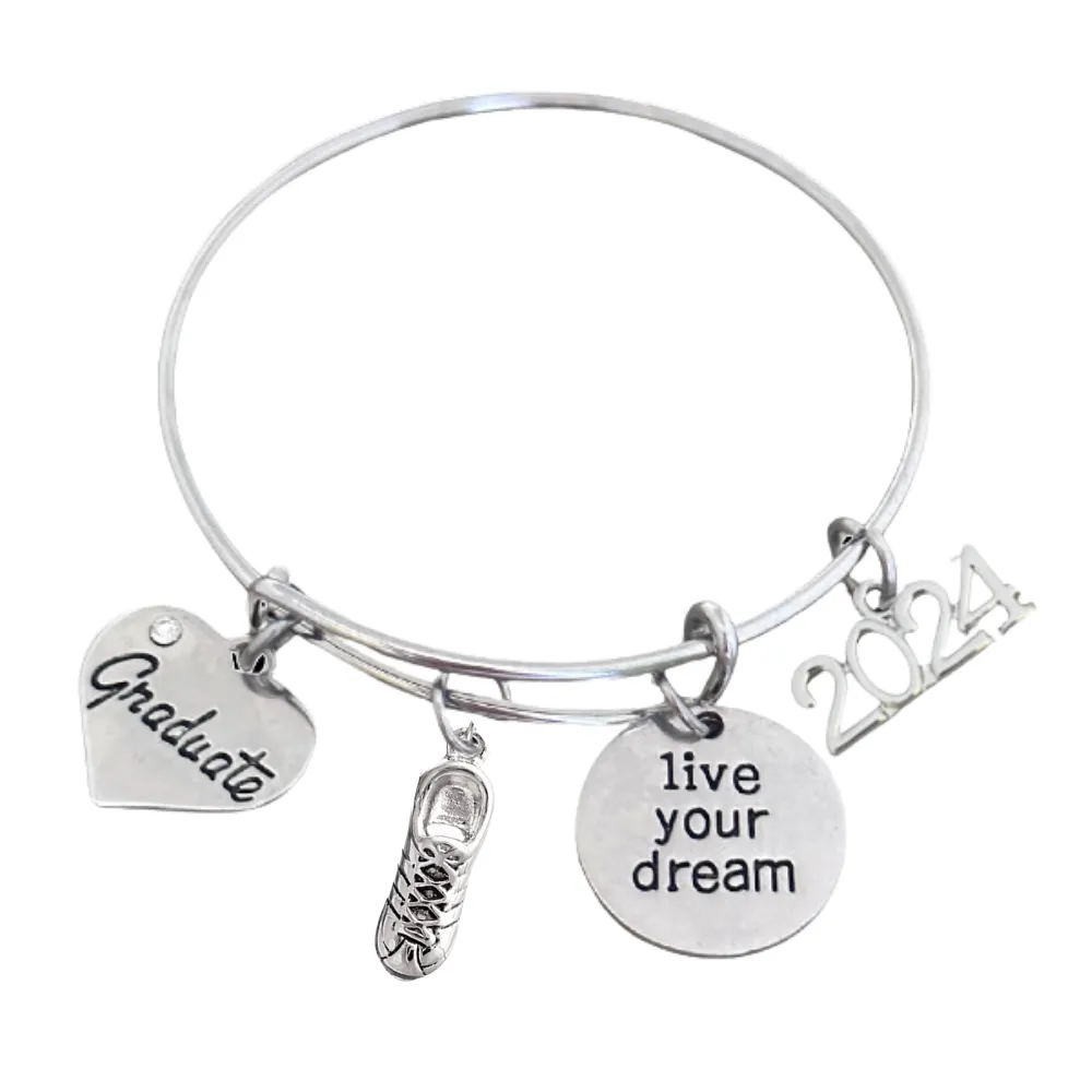 2024 Sports Graduation Bracelet - Live Your Dream- Pick Activity