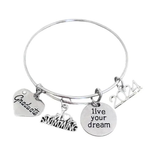 2024 Sports Graduation Bracelet - Live Your Dream- Pick Activity