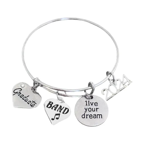 2024 Sports Graduation Bracelet - Live Your Dream- Pick Activity