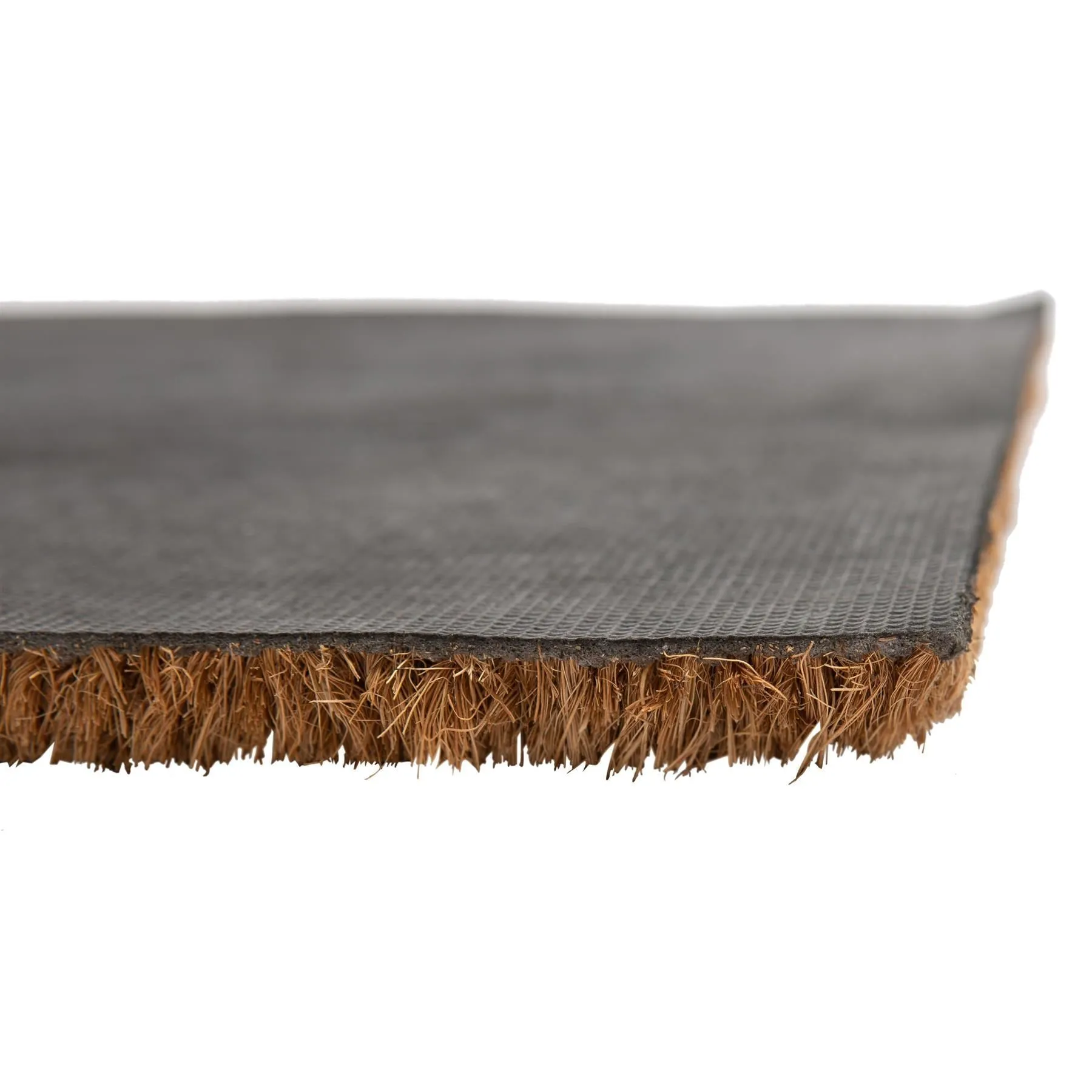 60cm x 20cm Brown Coir Step Door Mat - By Nicola Spring