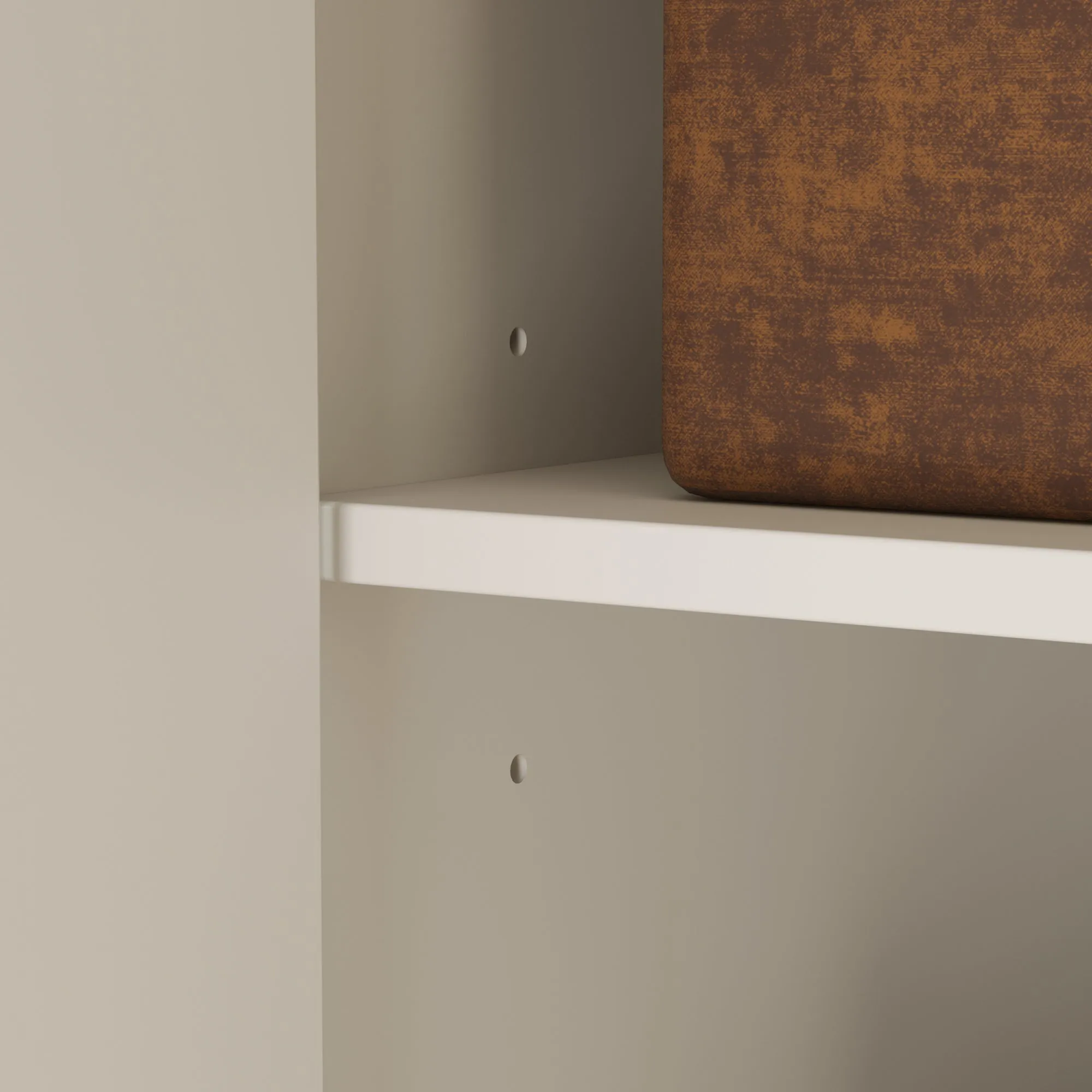 9-Door 1-Shelf Wardrobe With Shoe Storage Cabinet