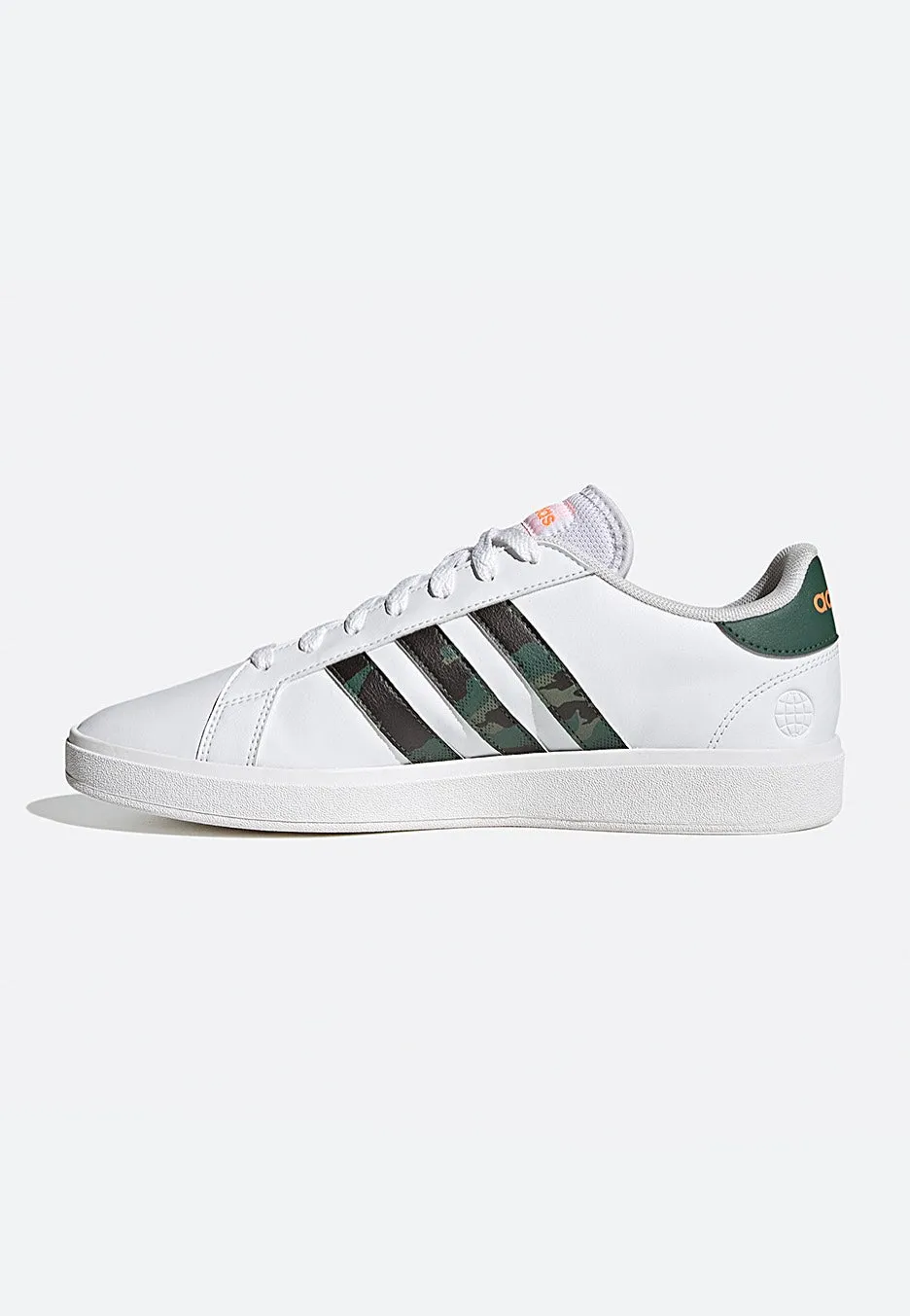 Adidas - Grand Court Base 2.0 Ftwwht/Ftwwht/Scrora - Shoes