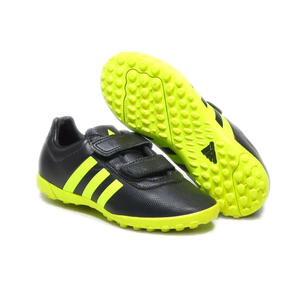 Adidas Sport Shoes Leather Black Colour For Kids