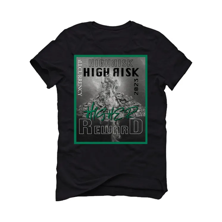 Air Jordan 1 High OG “Lucky Green” | illcurrency Black T-Shirt (HIGHER REWARD)