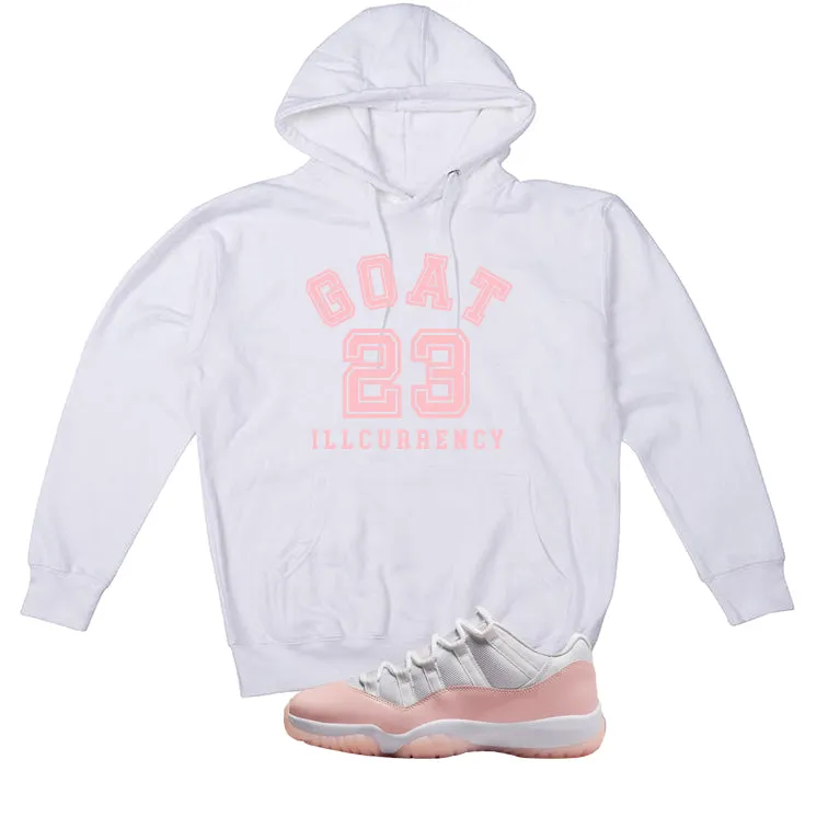 Air Jordan 11 Low WMNS Legend Pink White T-Shirt (GOAT 23)| illcurrency