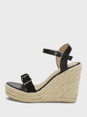 Ankle Straps Espadrille Wedges