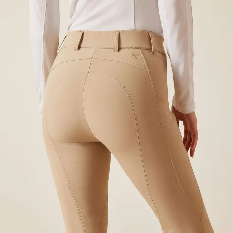 Ariat® Women's "Prelude 2.0" Knee Patch Breeches - Olympia Tan