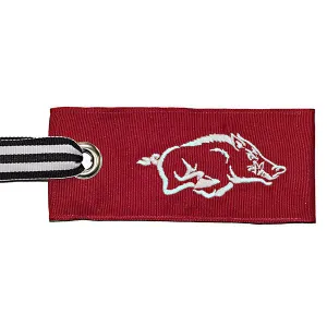 Arkansas Razorback Red Luggage Tags