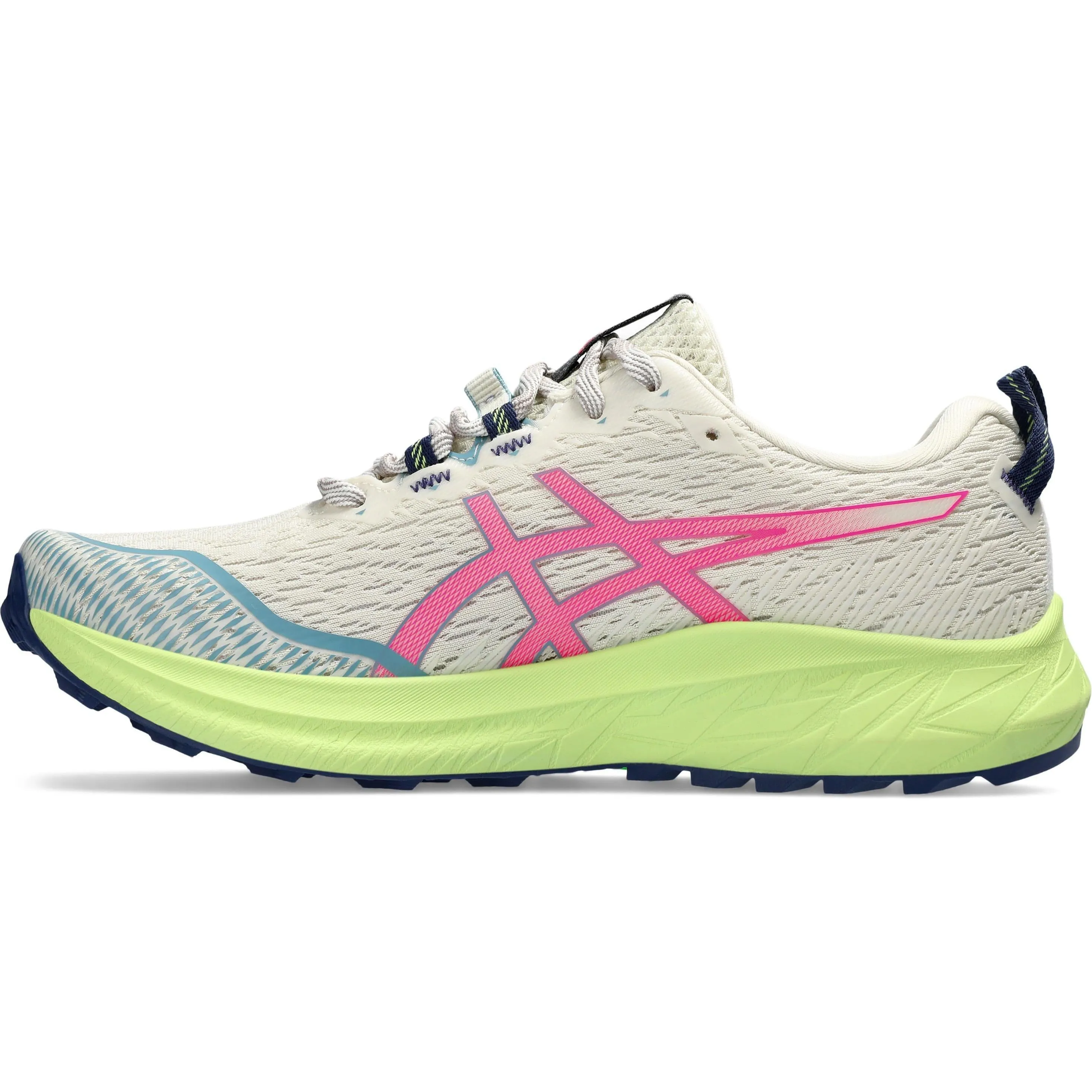 Asics Fuji Lite 4 Womens Trail Running Shoes - White