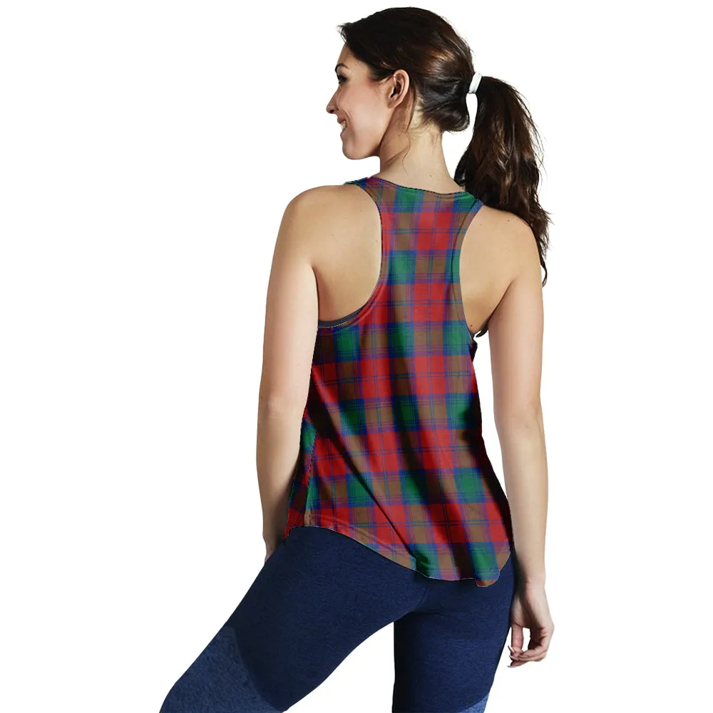 Auchinleck (Affleck) Tartan Women Racerback Tanks