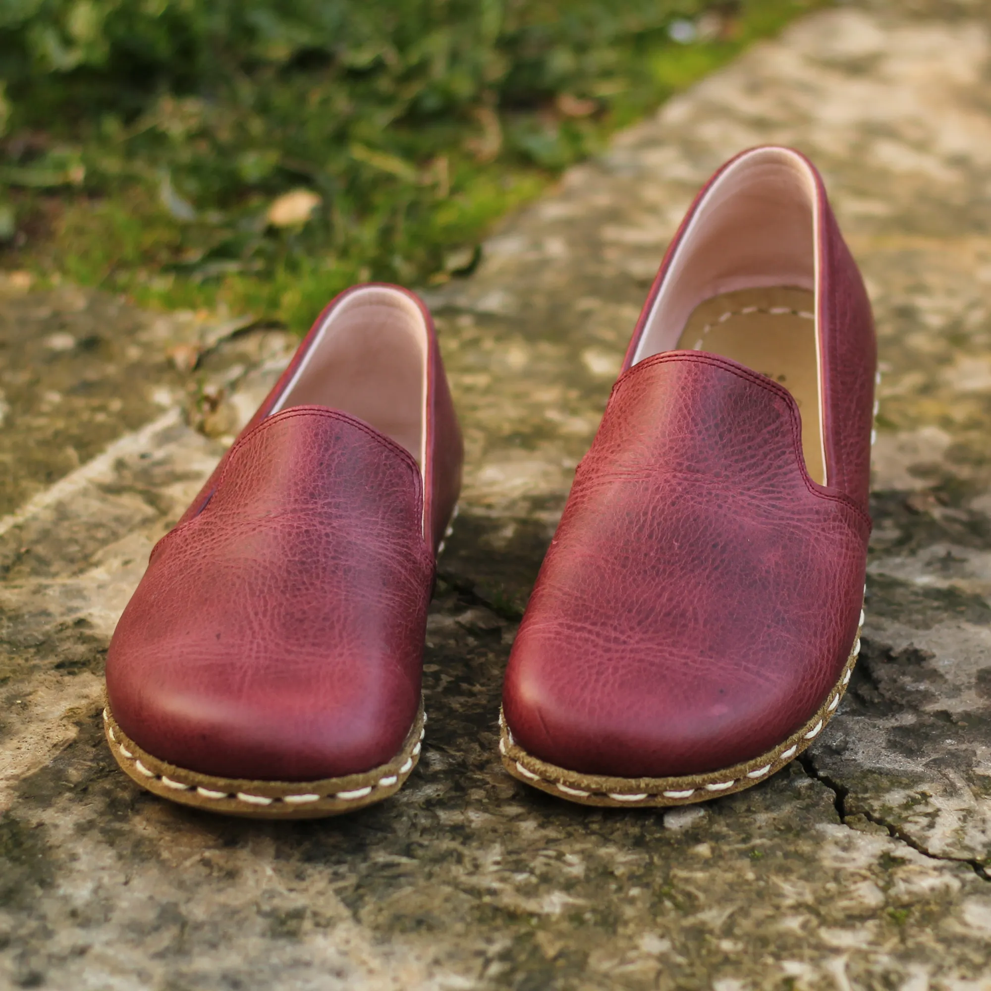 Barefoot Shoes Women's Burgundy