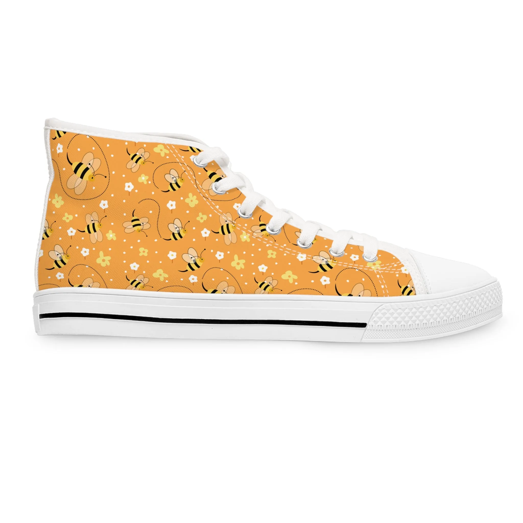 Bees Women's High Top Sneakers