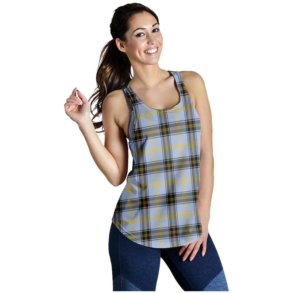 Bell Tartan Women Racerback Tanks