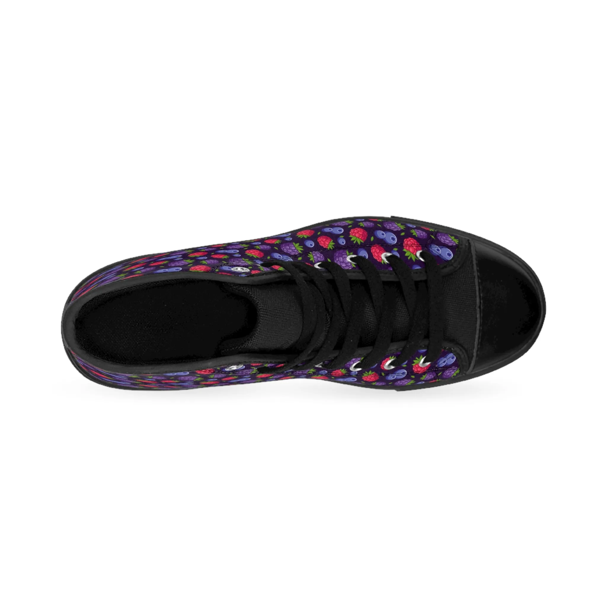 Blackberry Raspberry and Strawberry Men's Classic Sneakers