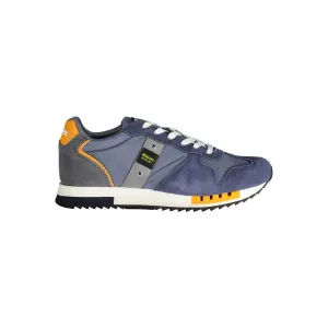 Blauer Blue Leather Men Sneaker