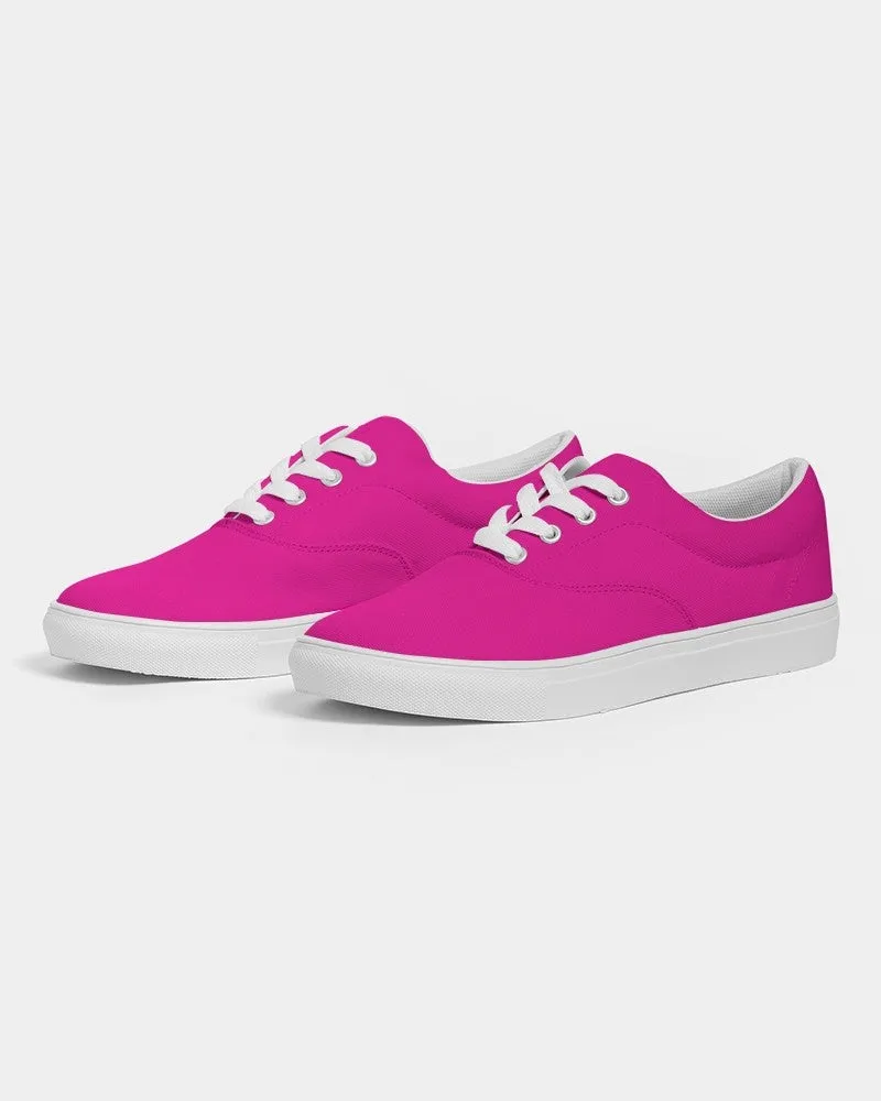 Bright Magenta Men's Canvas Sneakers | Men's | Bright Pure Magenta | C0M100Y0K0