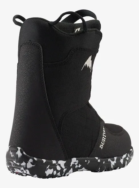 Burton Kids' Grom BOA® Snowboard Boots Black 2023