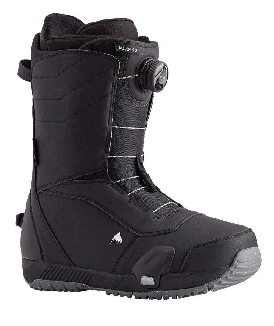 Burton Men's Ruler Step On Boot Black 2025