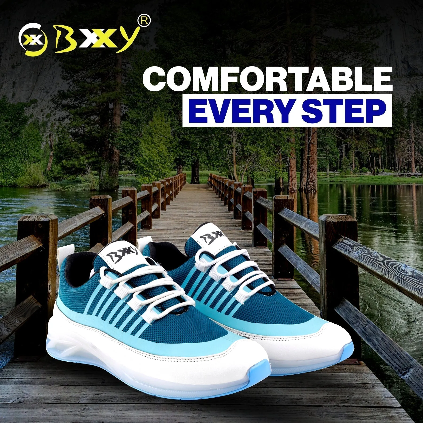 Bxxy's Men's Trendy Sports Lace-up Shoes