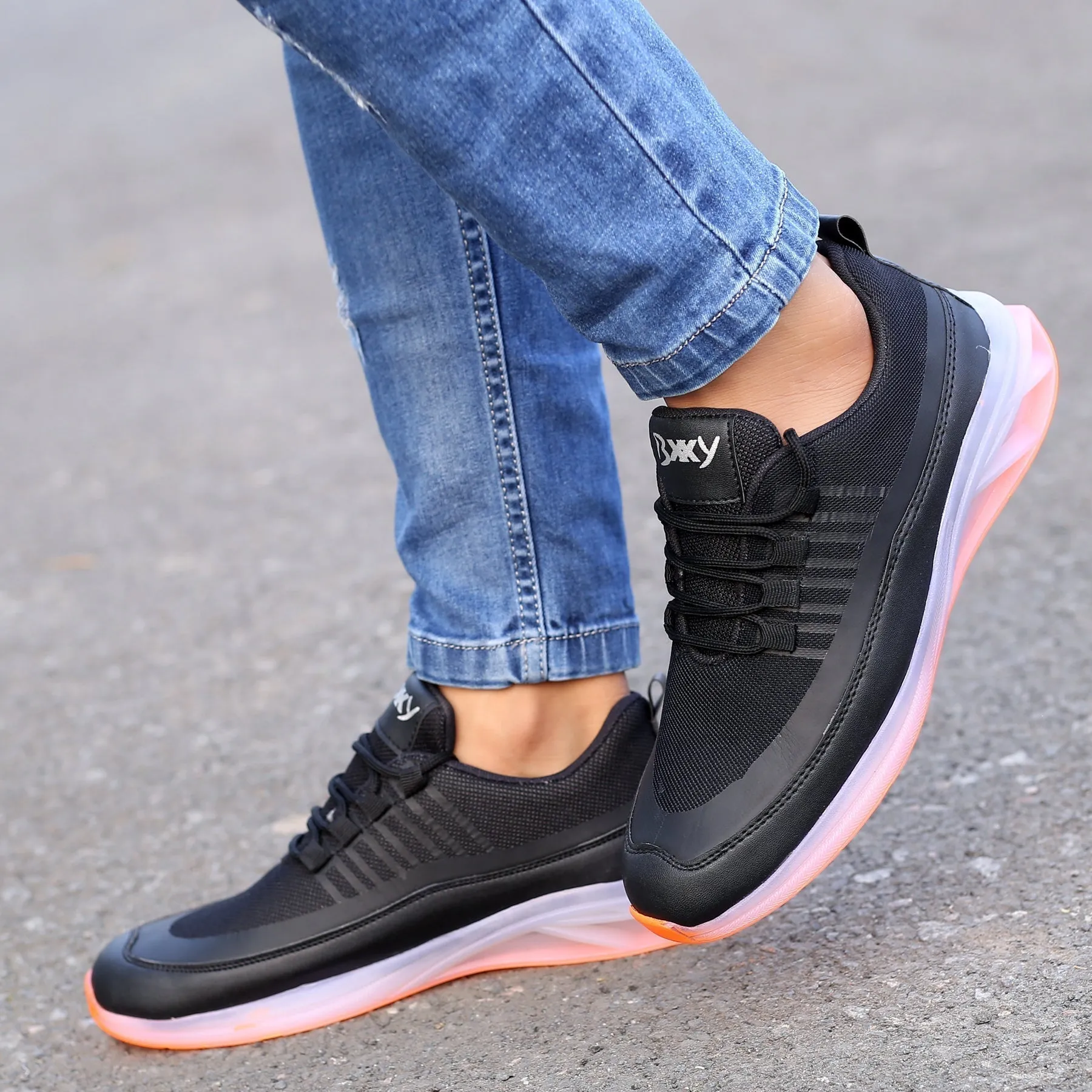 Bxxy's Men's Trendy Sports Lace-up Shoes