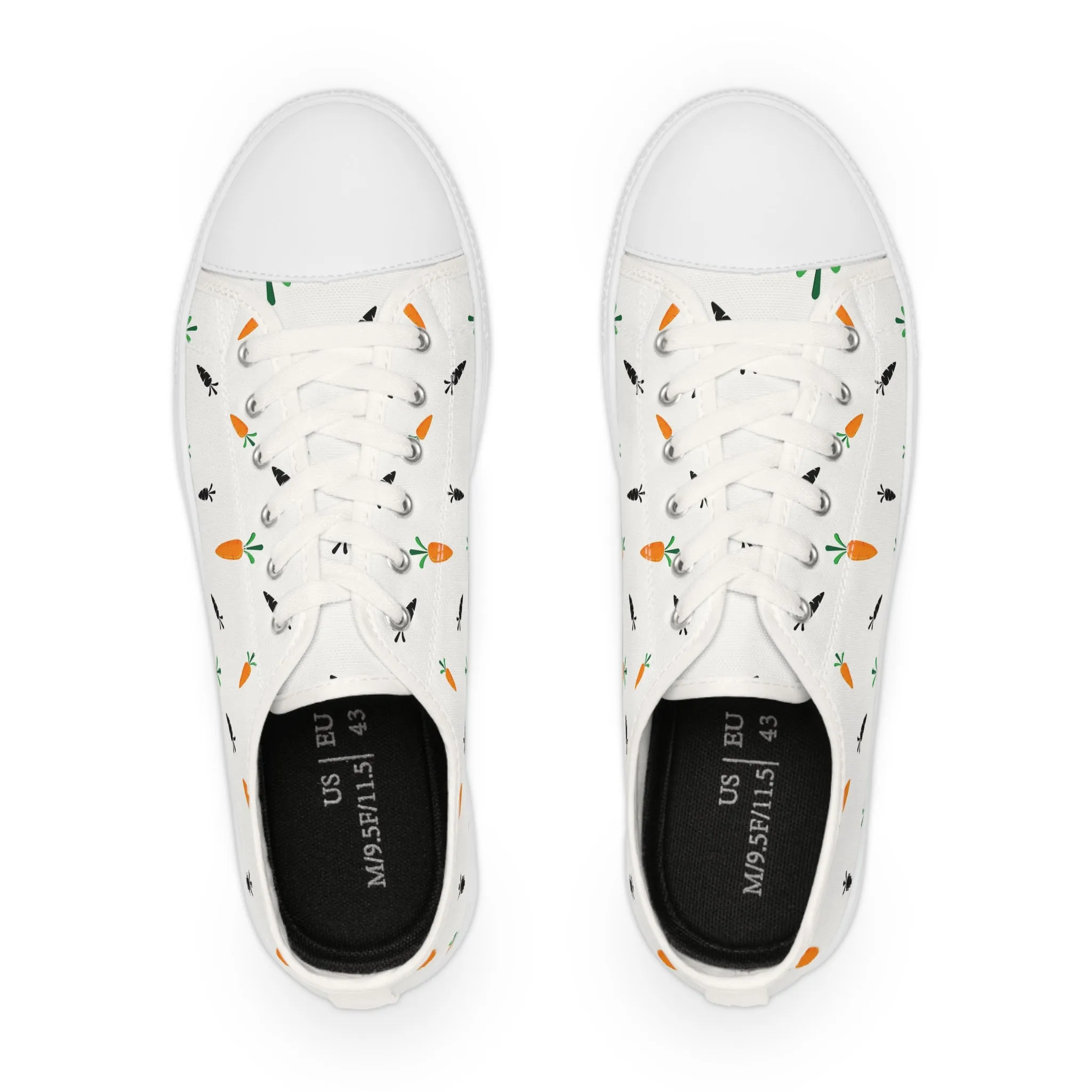 Carrot Men's Low Top Sneakers