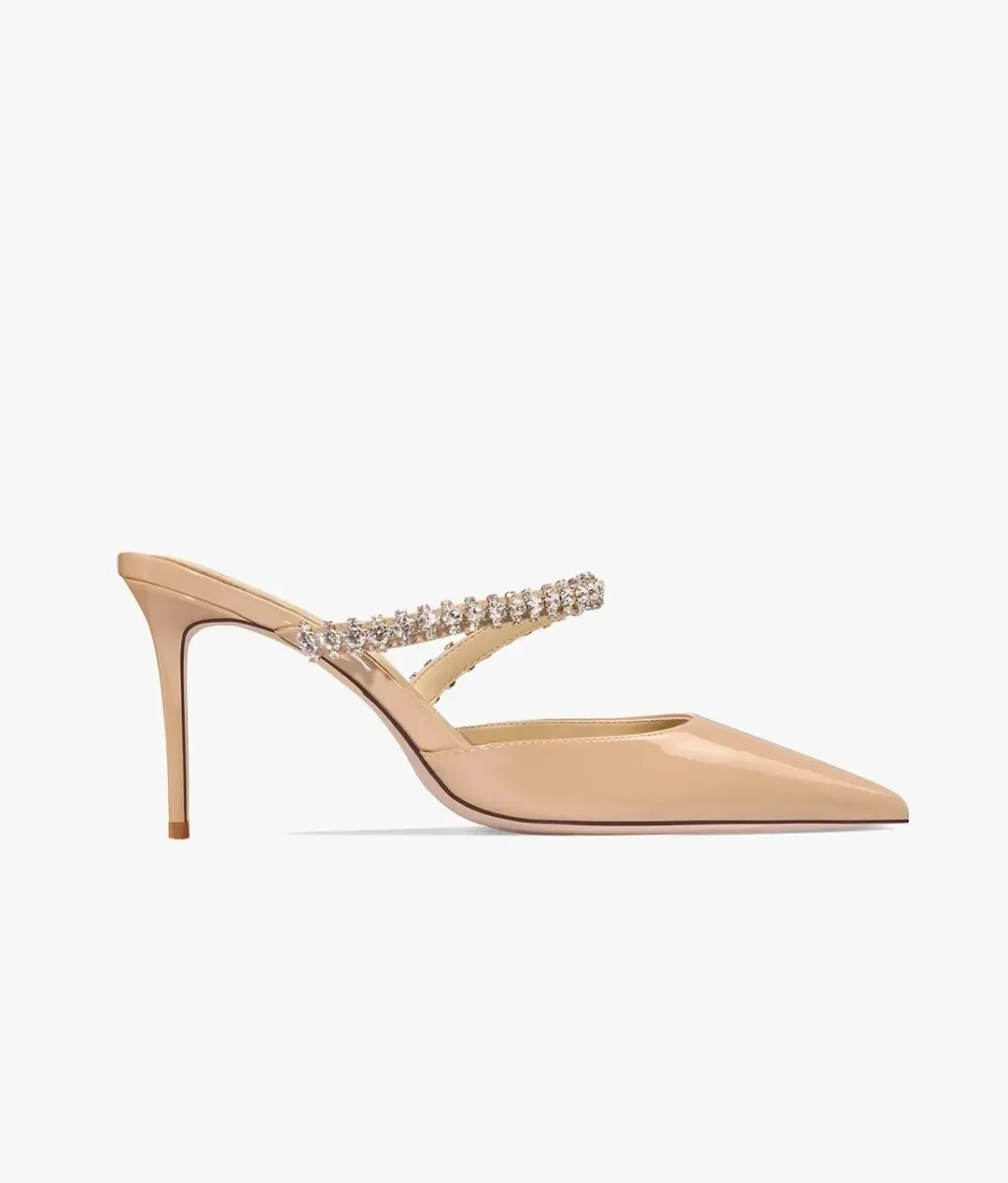 Cassidy Nude Leather Sandals