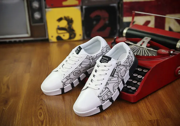 Casual trend canvas shoes fashion sports shoes - Men's Shoes