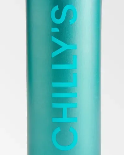 Chilly Bottles Series 2 Flip 1000ml - Matte Metallic Atlantis