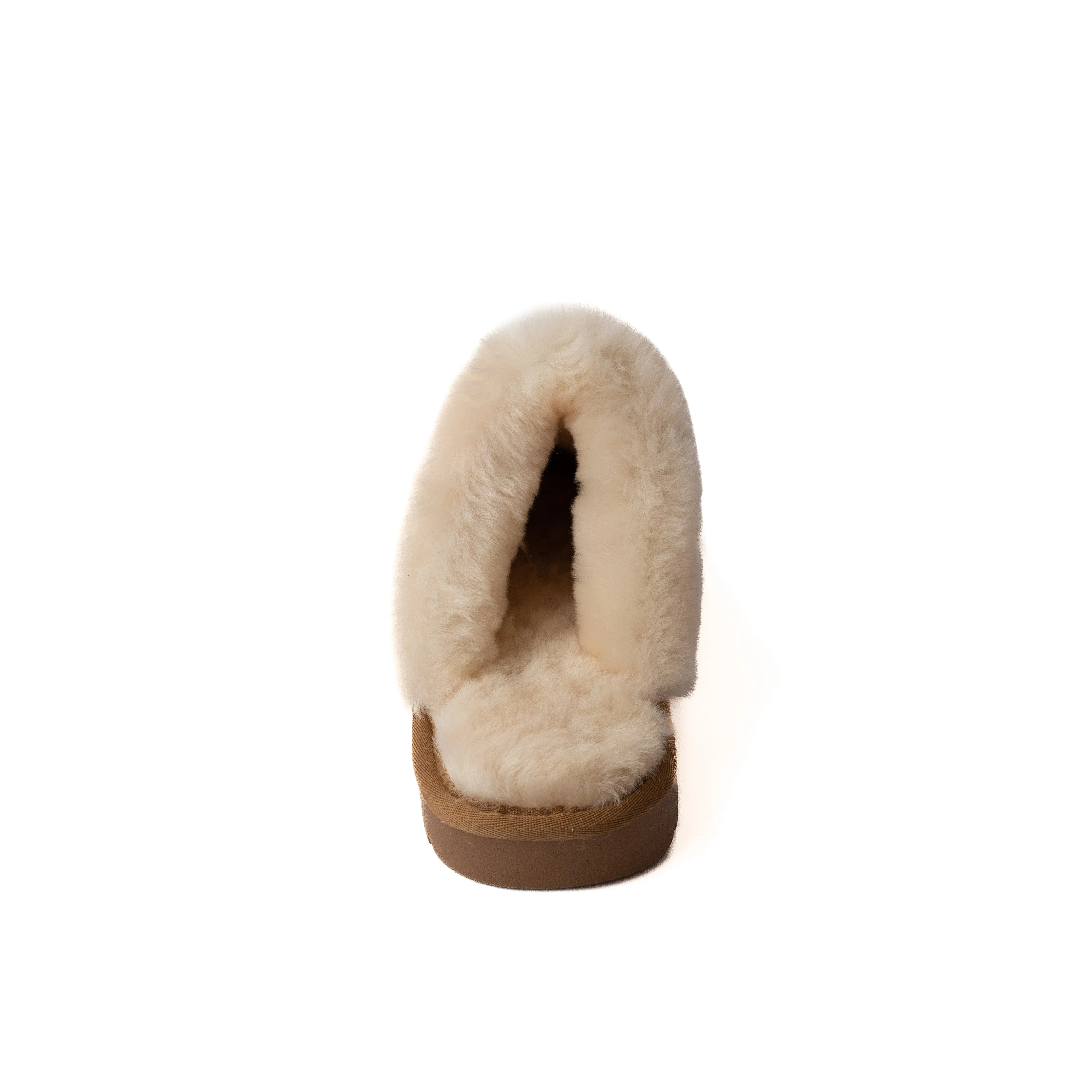 Classic Sheepskin Scuff Slipper Natural/Tan