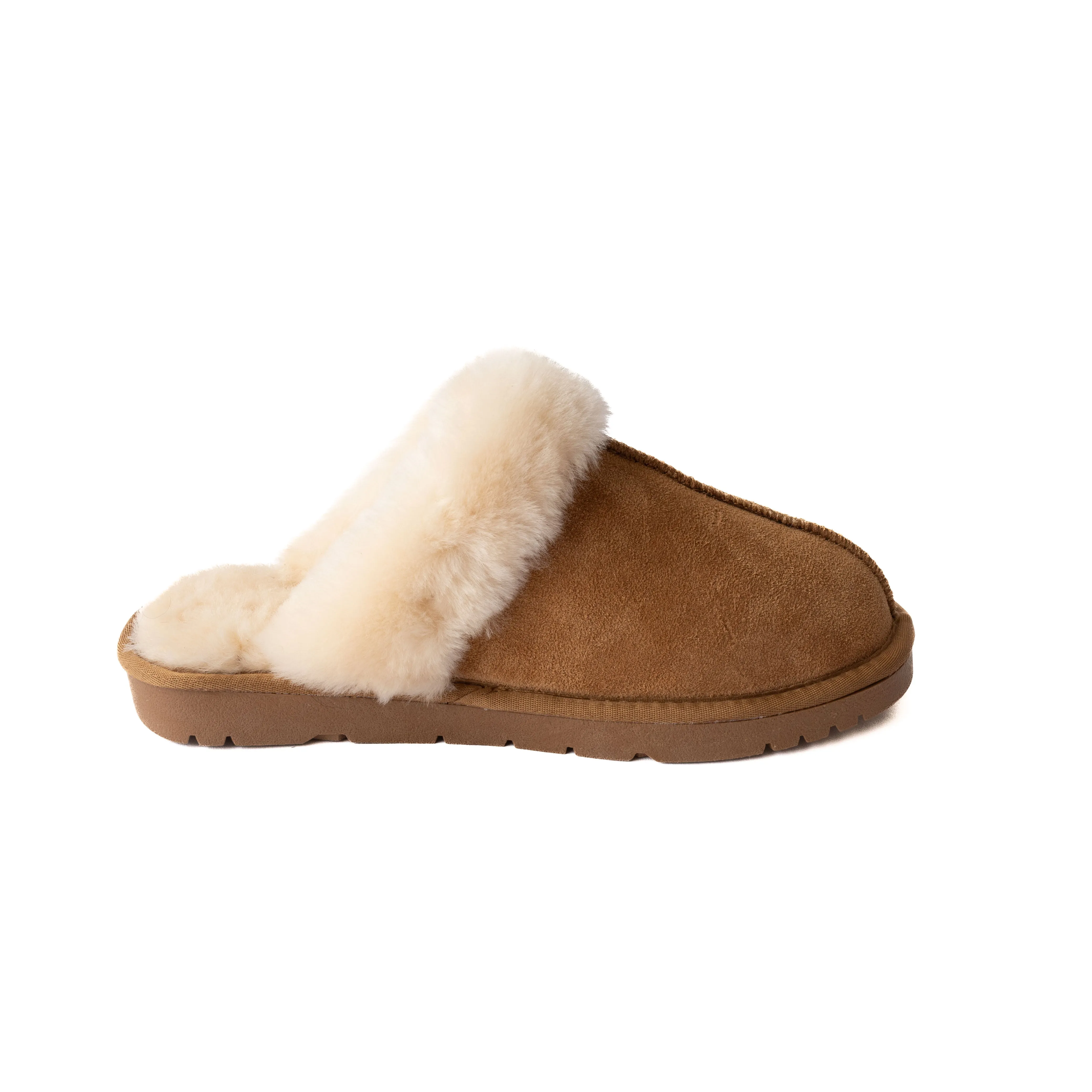 Classic Sheepskin Scuff Slipper Natural/Tan