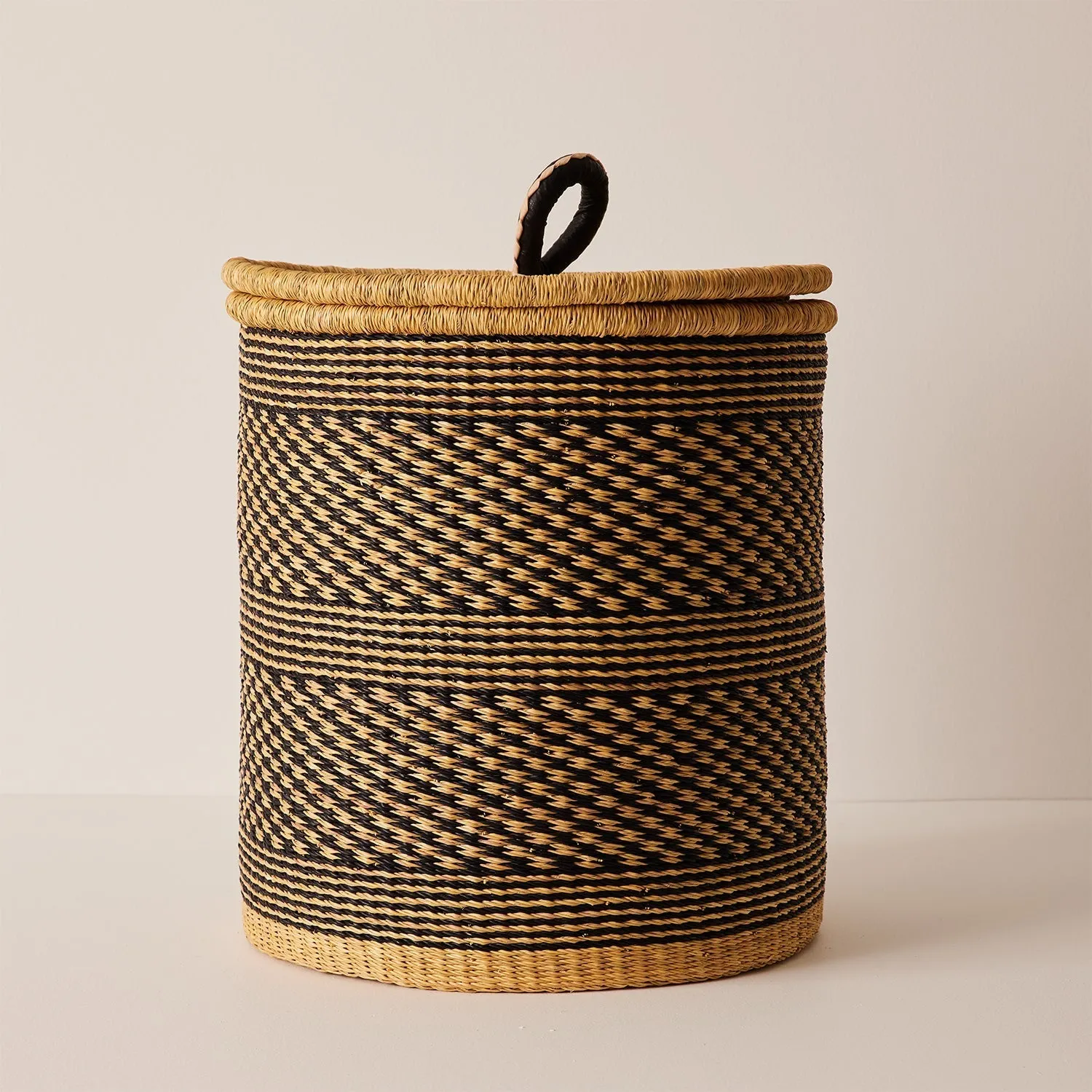 Coiled Laundry Basket