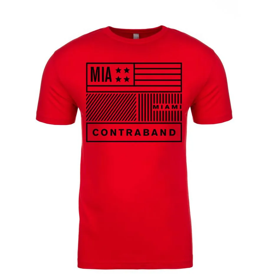 Contraband Sports 10029 MIA Miami Contraband Mens/Unisex T-Shirt