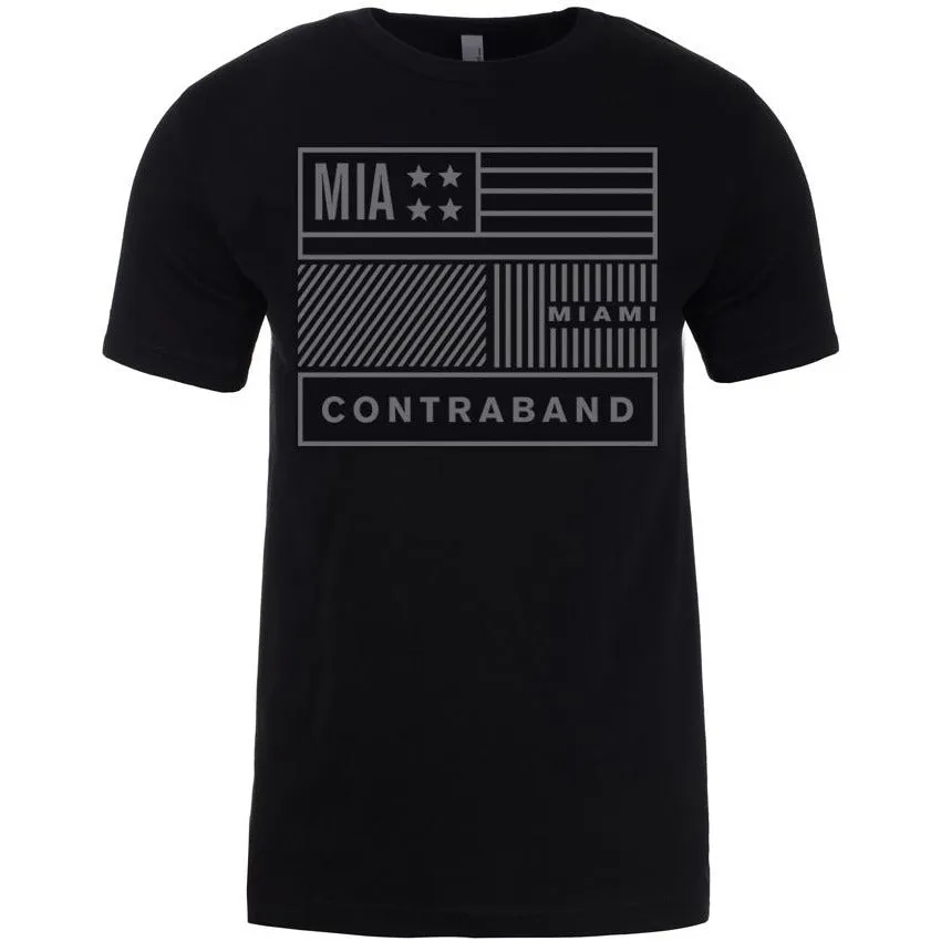 Contraband Sports 10029 MIA Miami Contraband Mens/Unisex T-Shirt