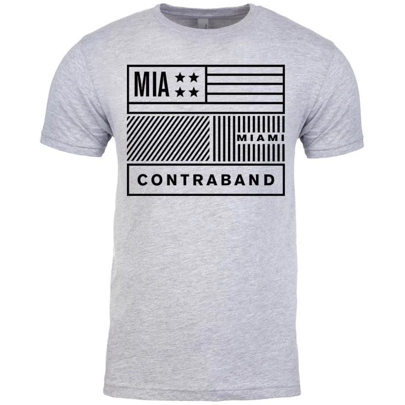 Contraband Sports 10029 MIA Miami Contraband Mens/Unisex T-Shirt