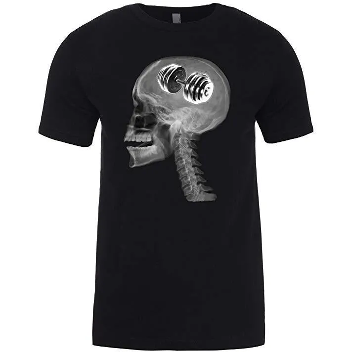 Contraband Sports 10249 Iron On The Mind Skull X-Ray Mens/Unisex T-Shirt