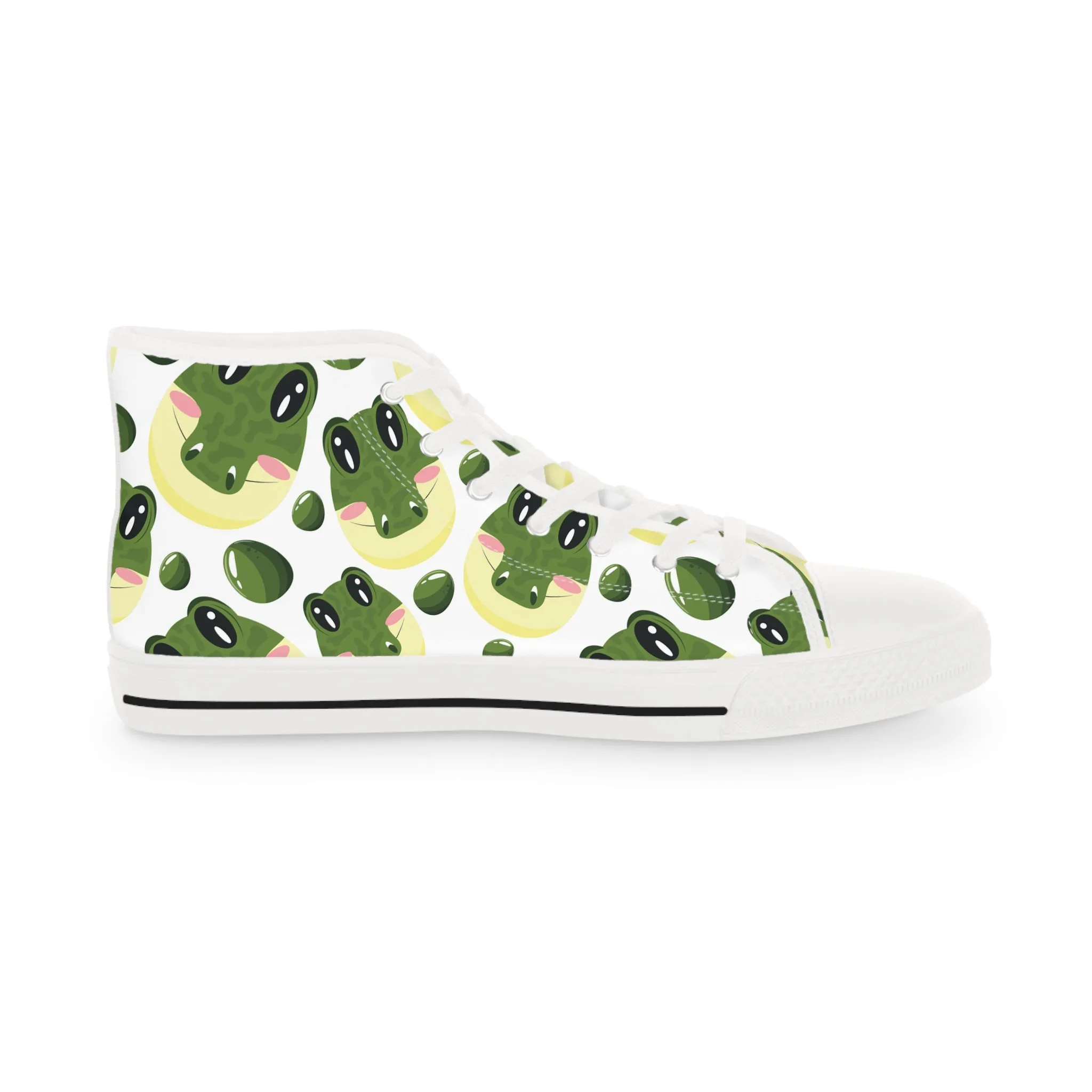 Crocodile Men's High Top Sneakers