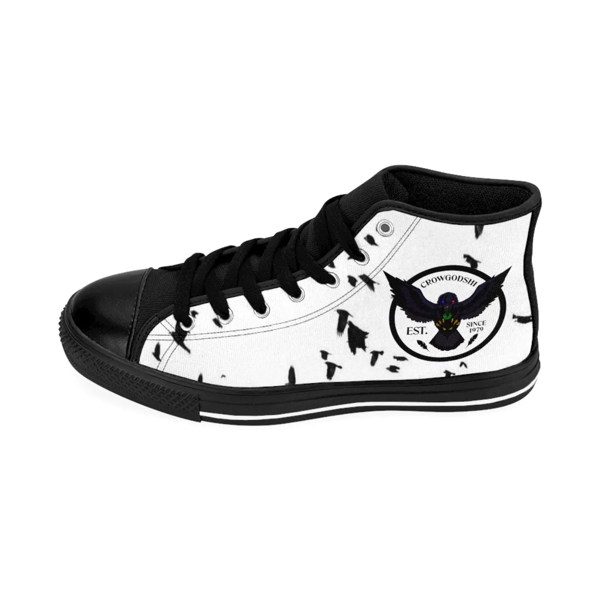 Crowgodshi Men's Flock of Crows High-Tops