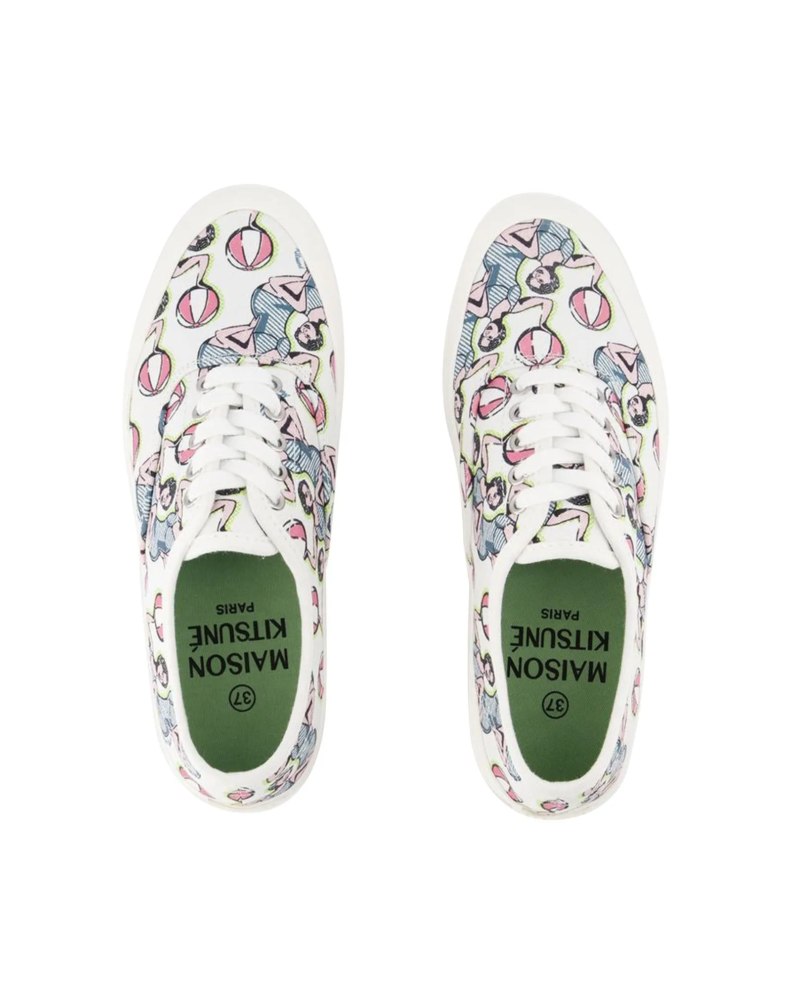 Dancing Girls Canvas Sneakers