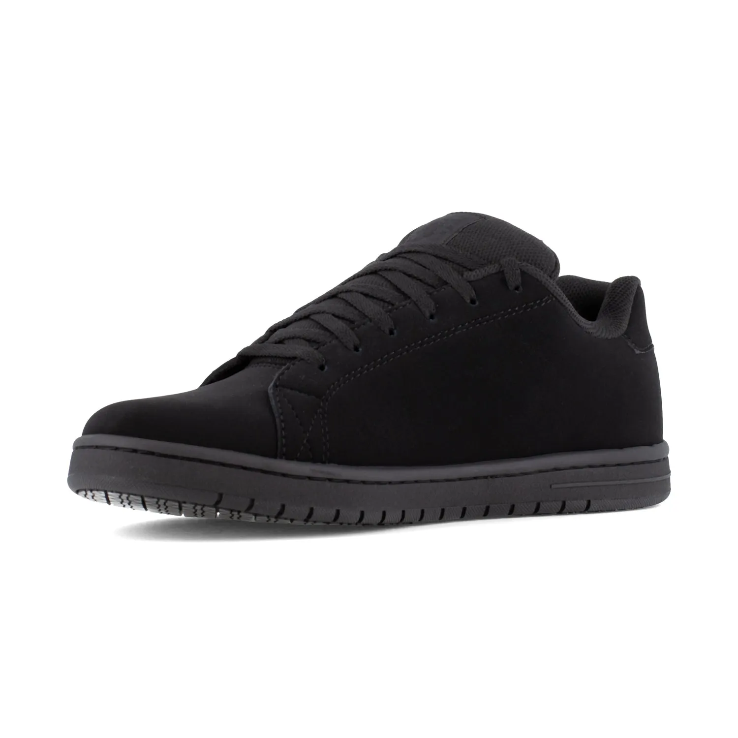 DC Mens Gaveler Lifestyle Black Nubuck Work Shoes