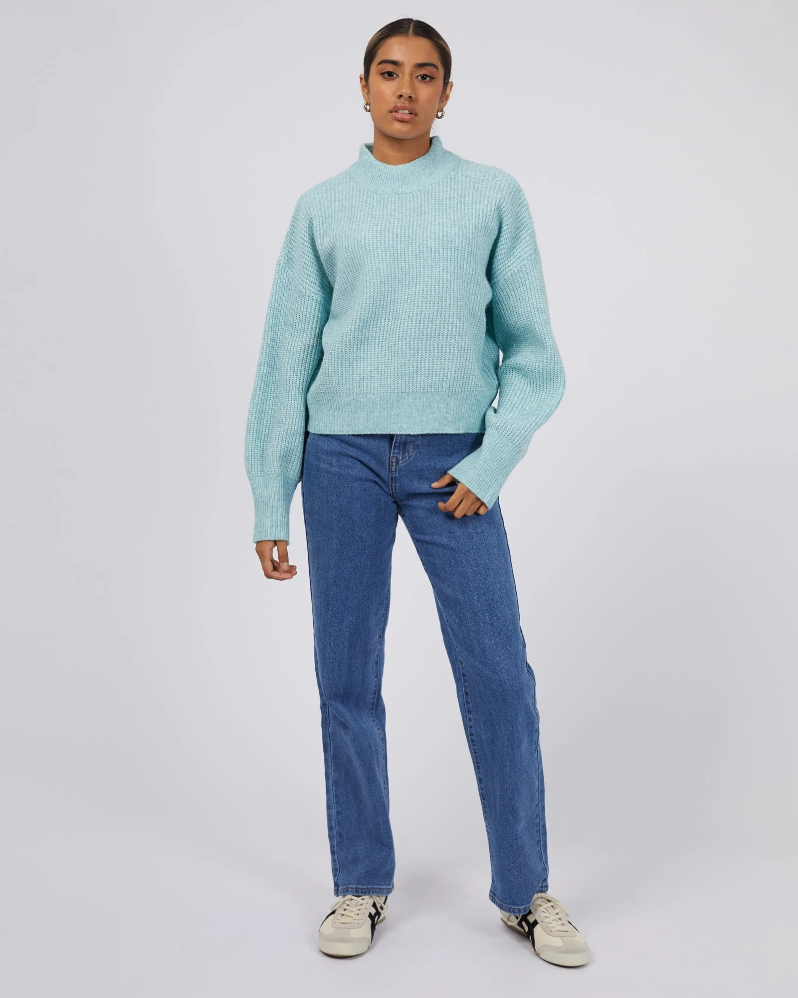 Eden Knit Jumper Seafoam