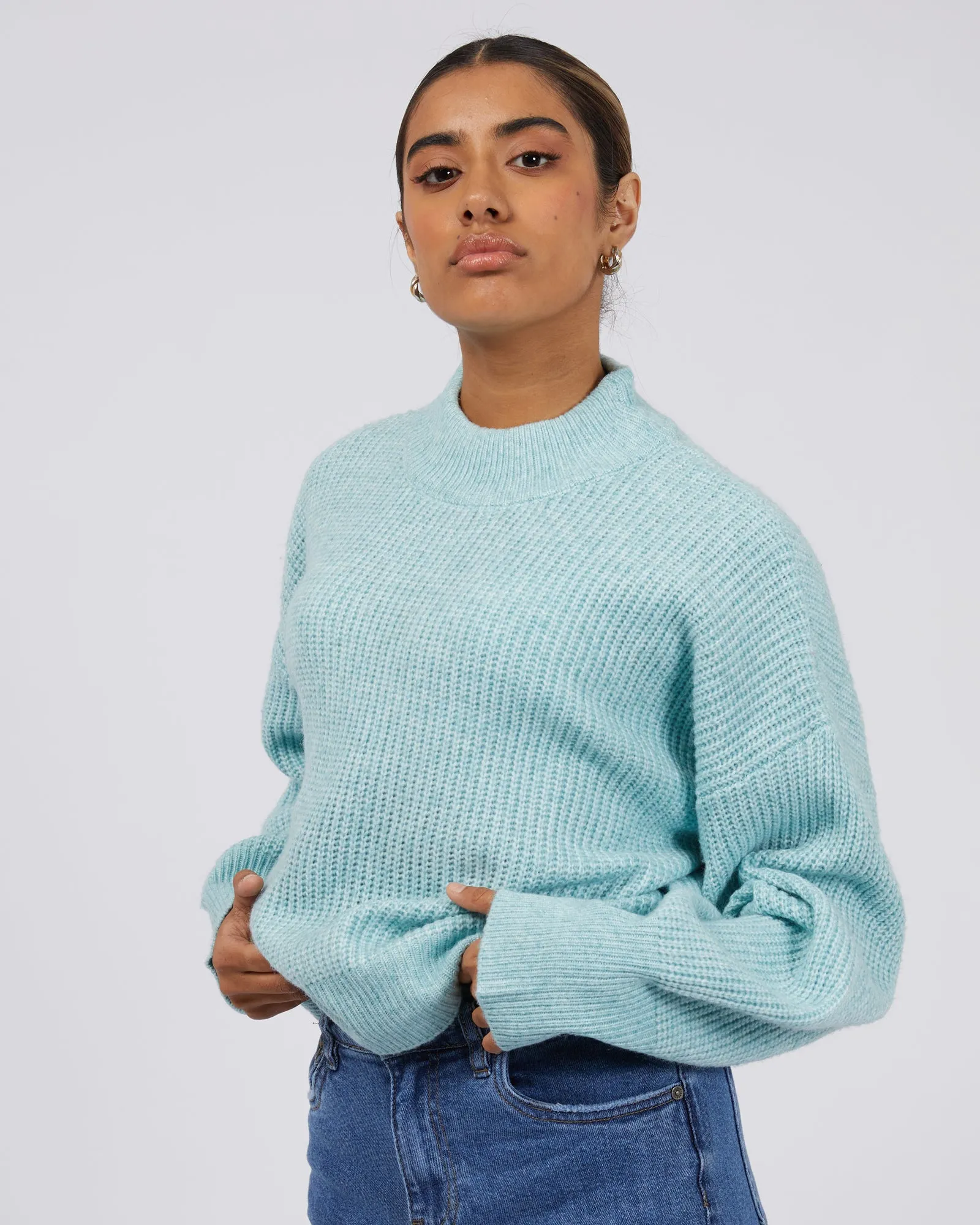 Eden Knit Jumper Seafoam