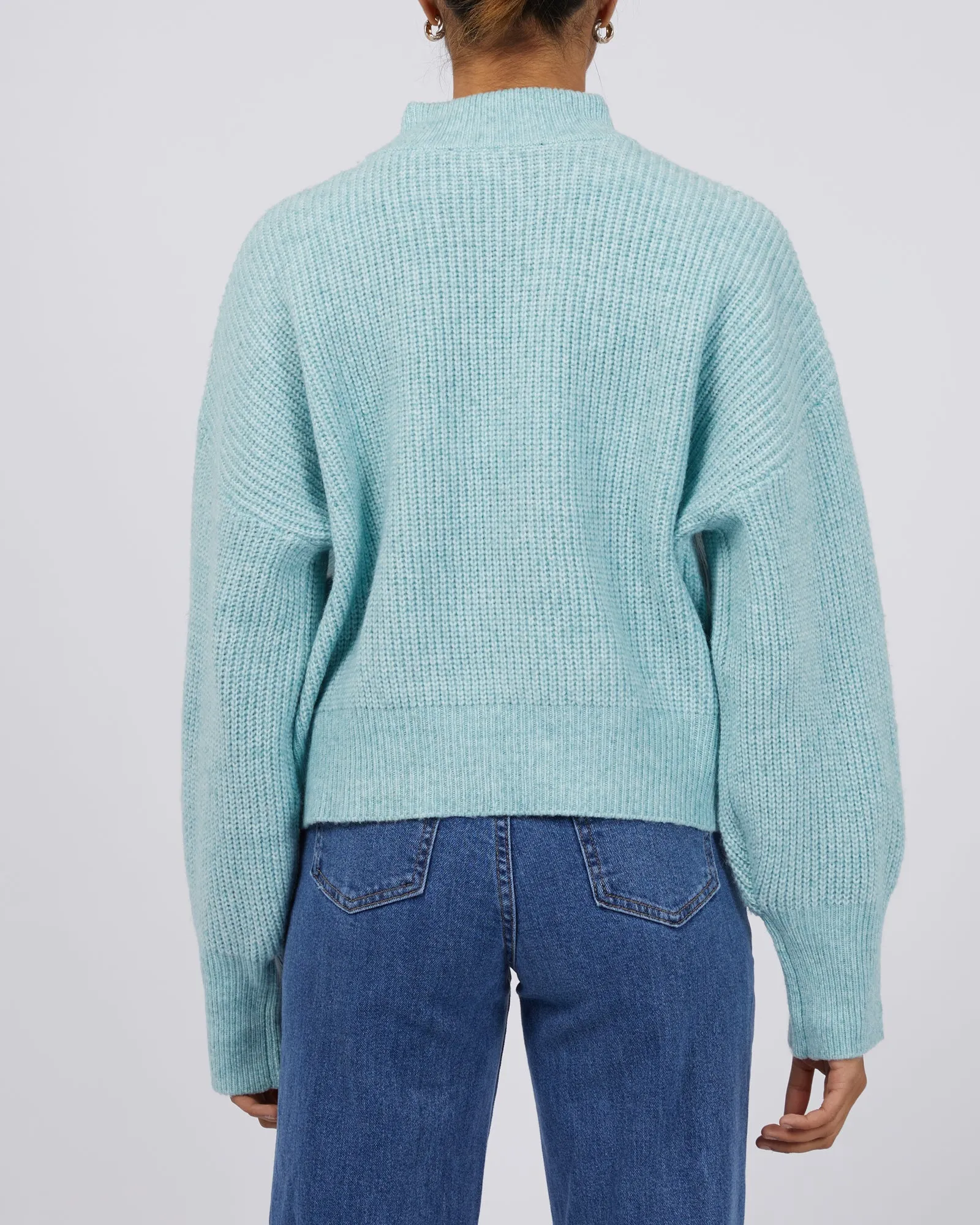 Eden Knit Jumper Seafoam