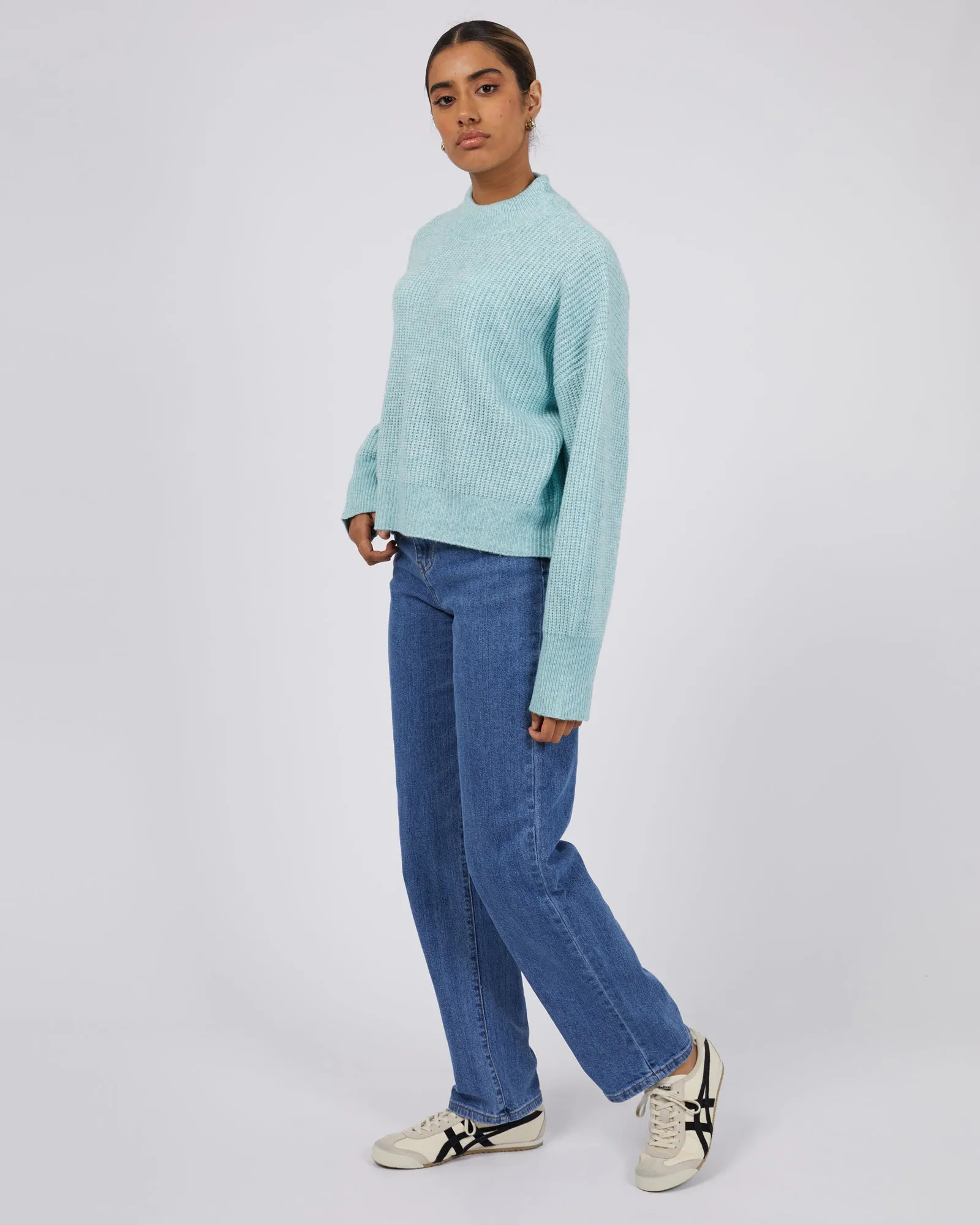 Eden Knit Jumper Seafoam