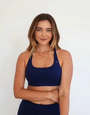 Eloise Sports Bra - Blackberry