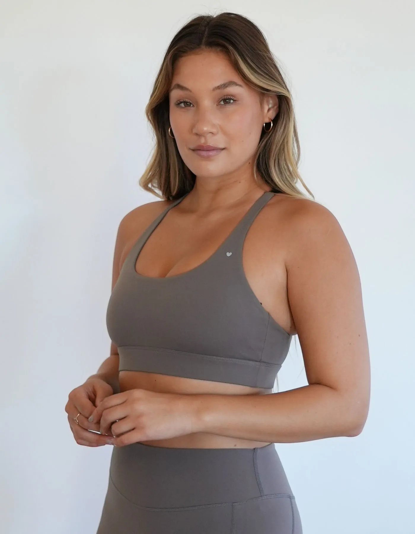 Eloise Sports Bra - Driftwood